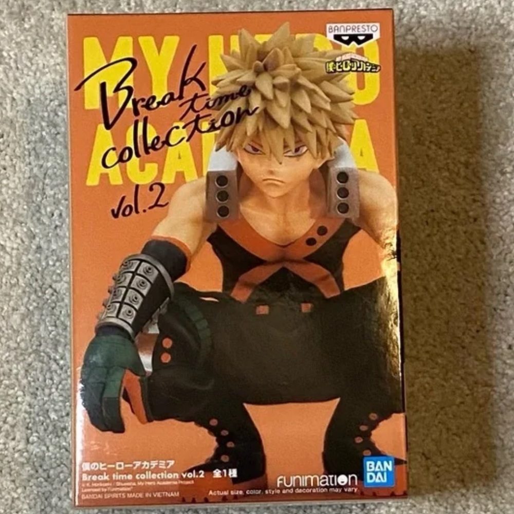 My hero academia break time collection vol. 2 bakugo figure